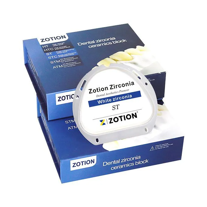 Dental Material A1 A2 A3 Color Dental Zirconia Block For Anterior Teeth